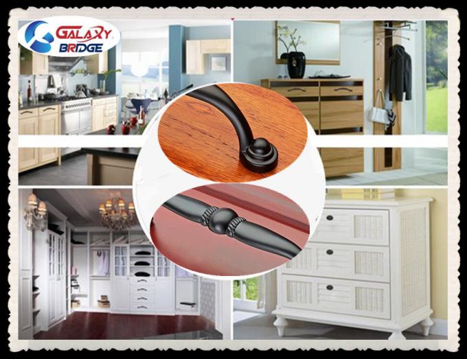 Roma Style Kitchen Cabinet Handles And Knobs Matte Black Wardrobe