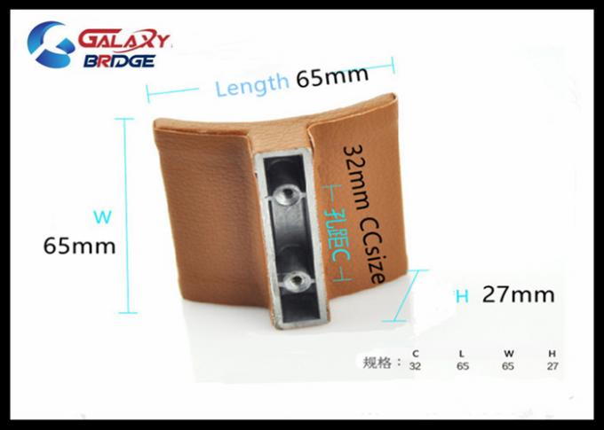 Kitchen Cabinet Geniune Leather Drawer Pull Handles 32mm North Europe Design Dresser Pulls
