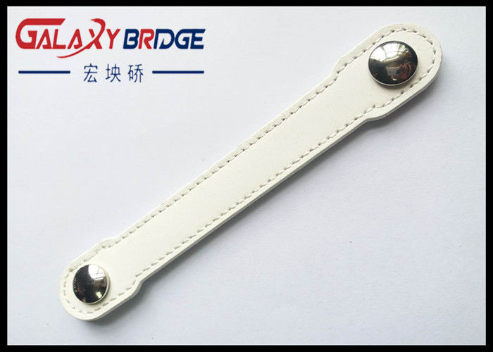 Bookshelf Dresser Leather Pulls White Drawer Handles 128mm Fashion