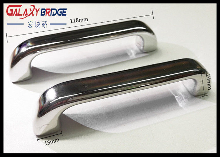 96mm T Bar Plastic Cupboard Handles Durable Chrome Plated Abs