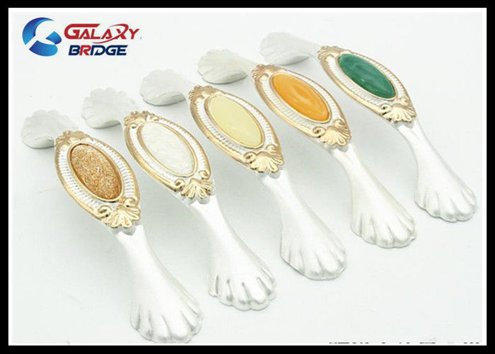European Style Ceramic Handles Ivory White Kitchen Porcelain