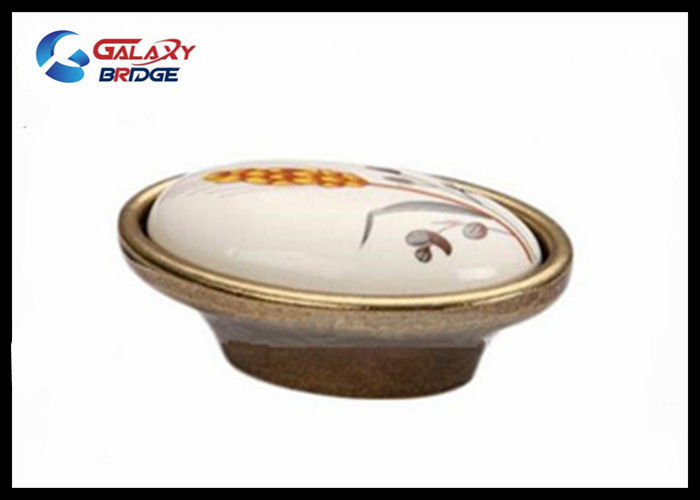 Cabinet Porcelain Handles And Knobs Zinc Dresser Handles Pattern Ceramic Furniture Handles