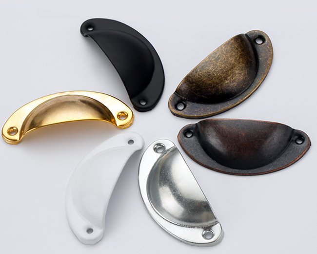 96mm Anticopper 64mm hidden Handle Matte black Kitchen Pulls