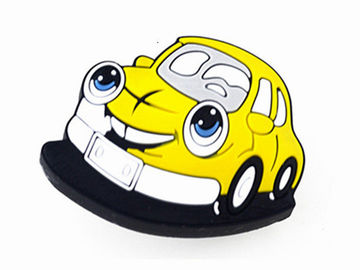 Taxi Car Rubber Kids Furniture Knobs / SiliconYellow Dresser Knobs