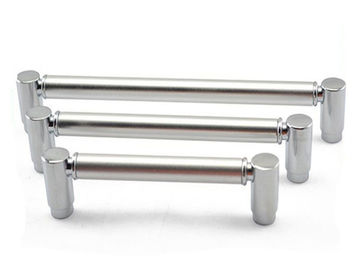 Kitchen Aluminum Cabinet Handles T bar Chrome Zinc Pulls Assembly Zamark Simple Drawer Handles