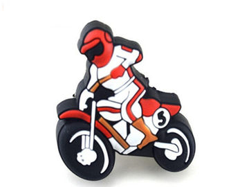 Sports Motorcycle Boys Dresser Knobs Bedrooms Furniture Decorative PVC Cabinet Knobs