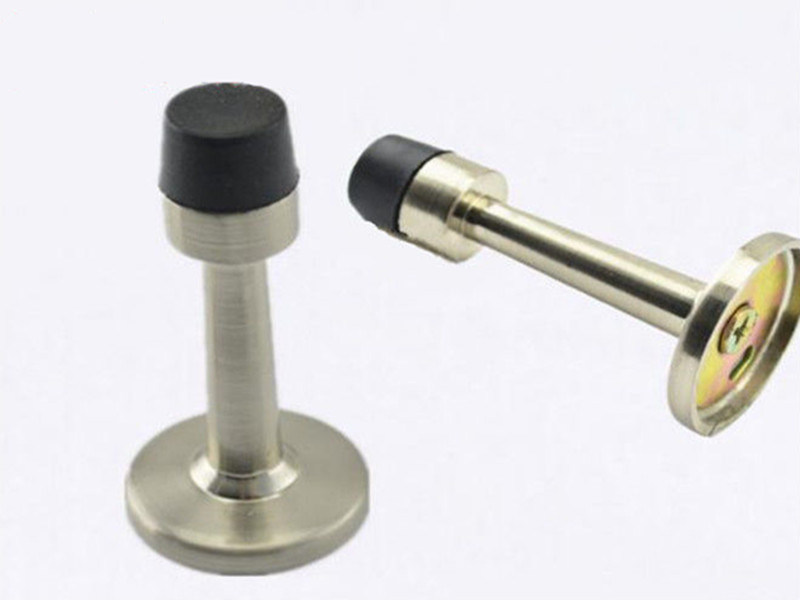 Hydraulic Door Stopper Brush Stain Nickel With Rubber Material
