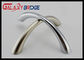 Simple Arched Modern Kitchen Cabinet Handles Brushed Satin Nickle For Microoven Door Pulls