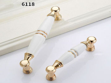 Gold Cupboard Pull Ceramic Handles And Knobs White Porcelain Drawer Knob Village Design