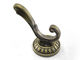 Antique Bronze Individual Coat Hooks Vintage Style Clothes  Hanger ISO Approved Furniture Hardawres