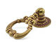 Golden Luxury  Kitchen Cabinet Ring Pulls , 64mm / 70mm European Ring Drawer Handles