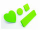 Rubber Kids Furniture Knobs Silicon Cupboard Green Knobs Soft Plastic Pink Heart Cabinet Knobs