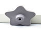 Grey Star Childrens Cupboard Door Knobs Non - Toxic Materials For Kids Bedroom Furniture Fittings