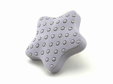 Grey Star Childrens Cupboard Door Knobs Non - Toxic Materials For Kids Bedroom Furniture Fittings