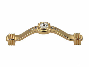 Eurpean Crystal Drawer Handles And Knobs Gold Cupboard Arcylic Drawer Pulls Furniture Handles