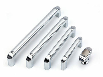 Durable Nickel Cabinet Handles Simple Modern Champagne  Zinc Kitchen Cabinet Pulls Furniture Handles And Knobs