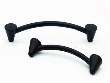 Black Furniture Handles And Knobs 96mm 30mm Round Knob Iso 9001 Certificate