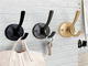 Simle Modern Cap Holder Brushed Brass Bag Holder Zinc Cloth Hook  Bathroom Hardware Fittings