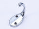 Chrome Plated Cloth Hanging Hooks Solid Cap Holder Durable Home Furniture Hardwares  Fittings