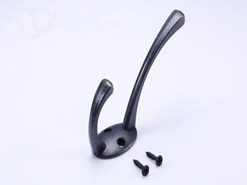 Polished Brass Coat Hooks Black Jacket Holder Zinc Cap Hanger Pearl Silver Clothing Hooks Metal Furniture Hardwares