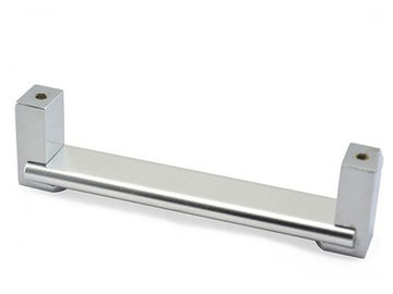 Simple Kitchen Wardrobe Aluminum Drawer Pulls Chrome Zinc alloy T-Bar Kitchen Cabinet Handles