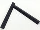 Assembly Aluminum T-Bar Kitchen Cupboard Handles 224mm Black Oven Door Pulls Customized size Furniture Fittings