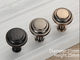 Ivory White Bottom Cabinet Knobs General Black Door Pull / European Brass Drawer Handles