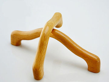 Natual Materials Wooden Furniture Fittings Hardware , Painted Pine Wood Cabinet Pulls And knobs