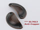 96mm  Anti-copper 64mm hidden Handle Matte black Kitchen Cabinets Pulls cupboard 128mm cup shell handl